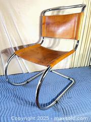 MaxSold Auction: MCM Mies Van Der Rohe MR10 Bauhaus Cantilever Chair — Leather &#38; Chrome Lot B - Toronto (Ontario, Canada) SELLER MANAGED Reseller Online Auction - Sunrise Avenue