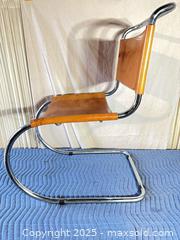 MaxSold Auction: MCM Mies Van Der Rohe MR10 Bauhaus Cantilever Chair — Leather &#38; Chrome Lot B - Toronto (Ontario, Canada) SELLER MANAGED Reseller Online Auction - Sunrise Avenue