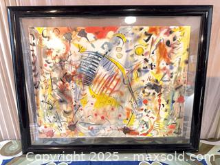 MaxSold Auction: Original BOYKO 85 Signed Taking a Dive Possibly Pastel Watercolour Art - Toronto (Ontario, Canada) SELLER MANAGED Reseller Online Auction - Sunrise Avenue