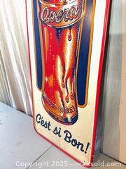 MaxSold Auction: Vintage 1940’s OPERA Litho on Tin Quebec “C’est si Bon!” Soda Advertising Sign - Toronto (Ontario, Canada) SELLER MANAGED Reseller Online Auction - Sunrise Avenue