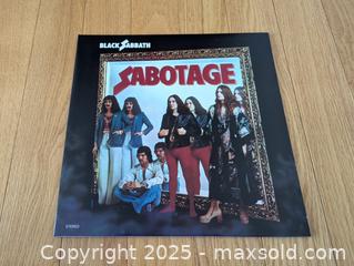 MaxSold Auction: Black Sabbath - Sabotage  - Bradford West Gwillimbury (Ontario, Canada) PARTNER MANAGED Downsizing Online Auction - Downy Emerald Drive