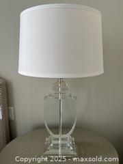 MaxSold Auction: Modern Lucite Table Lamp - Toronto (Ontario, Canada) PARTNER MANAGED Estate Sale Online Auction - Esander Drive (STORAGE)