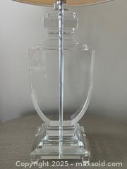 MaxSold Auction: Modern Lucite Table Lamp - Toronto (Ontario, Canada) PARTNER MANAGED Estate Sale Online Auction - Esander Drive (STORAGE)