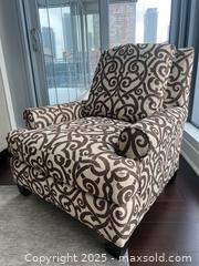 MaxSold Auction: Modern Upholstered Down Filled Lounge Chair - Toronto (Ontario, Canada) PARTNER MANAGED Estate Sale Online Auction - Esander Drive (STORAGE)