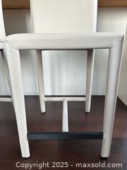 MaxSold Auction: Set of Crate &#38; Barrel Cream Bar Height Chairs x3 - Toronto (Ontario, Canada) PARTNER MANAGED Estate Sale Online Auction - Esander Drive (STORAGE)
