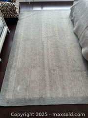 MaxSold Auction: Weavers Art Platinum Grey Modern Wool Area Rug 9 x 12ft  - Toronto (Ontario, Canada) PARTNER MANAGED Estate Sale Online Auction - Esander Drive (STORAGE)
