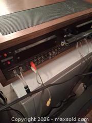 MaxSold Auction: Vintage Sears FET Stereo Receiver with Wood Veneer Cabinet - Markham (Ontario, Canada) SELLER MANAGED Downsizing Online Auction - Adam Sellers Street (CONDO)