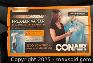 MaxSold Auction: Conair Fabric Steamer - Carleton Place (Ontario, Canada) SELLER MANAGED Downsizing Online Auction - Antrim Street