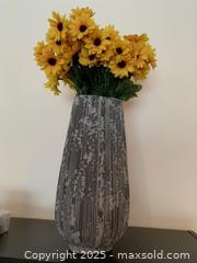 MaxSold Auction: Lot 1 - Vases with Brown Eyed Sunflowers - Carleton Place (Ontario, Canada) SELLER MANAGED Downsizing Online Auction - Antrim Street
