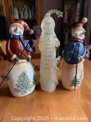 MaxSold Auction: Snowmen Lot 2 - Carleton Place (Ontario, Canada) SELLER MANAGED Downsizing Online Auction - Antrim Street