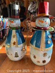 MaxSold Auction: Snowmen Lot 3 - Metal - Carleton Place (Ontario, Canada) SELLER MANAGED Downsizing Online Auction - Antrim Street