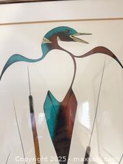 MaxSold Auction: 1992 Signed Indigenous Art “Loon” by Garnet Tob A - New Westminster (British Columbia, Canada) PARTNER MANAGED Moving Online Auction - 8th Avenue