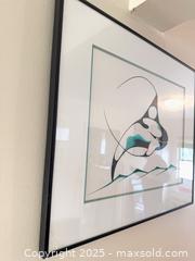 MaxSold Auction: 1992 Signed Indigenous Orca Whale Art A - New Westminster (British Columbia, Canada) PARTNER MANAGED Moving Online Auction - 8th Avenue