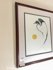 MaxSold Auction: 1993 Signed Indigenous Art “Loon” by Garnet Tobacco A - New Westminster (British Columbia, Canada) PARTNER MANAGED Moving Online Auction - 8th Avenue