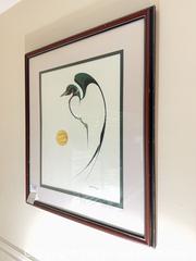 MaxSold Auction: 1993 Signed Indigenous Art “Loon” by Garnet Tobacco A - New Westminster (British Columbia, Canada) PARTNER MANAGED Moving Online Auction - 8th Avenue