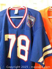 MaxSold Auction: BC Lions and Buffalo Bills Jerseys A - New Westminster (British Columbia, Canada) PARTNER MANAGED Moving Online Auction - 8th Avenue
