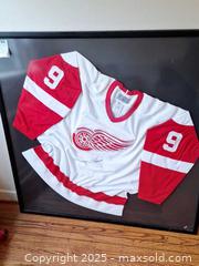 MaxSold Auction: Gordie Howe Autographed Framed Jersey A - New Westminster (British Columbia, Canada) PARTNER MANAGED Moving Online Auction - 8th Avenue