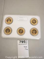 MaxSold Auction: Replica Qing Dynasty Emperors Coins A - New Westminster (British Columbia, Canada) PARTNER MANAGED Moving Online Auction - 8th Avenue