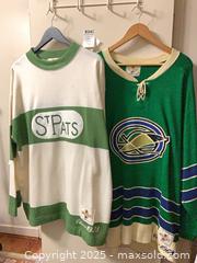 MaxSold Auction: Vintage Knit Hockey Sweaters A - New Westminster (British Columbia, Canada) PARTNER MANAGED Moving Online Auction - 8th Avenue