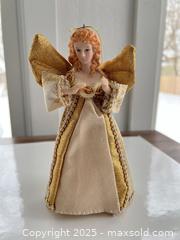 MaxSold Auction: 6.5” angel ornament with ceramic details - London (Ontario, Canada) SELLER MANAGED Downsizing Online Auction - Charlotte Street