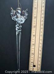 MaxSold Auction: 7" glass angel / icicle ornament - London (Ontario, Canada) SELLER MANAGED Downsizing Online Auction - Charlotte Street