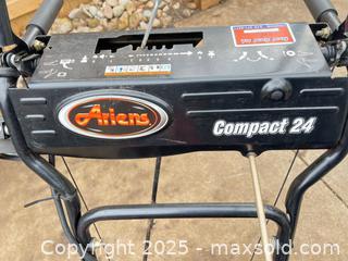 MaxSold Auction: Ariens Snowblower—compact 24 model - London (Ontario, Canada) SELLER MANAGED Downsizing Online Auction - Charlotte Street