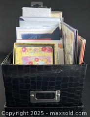 MaxSold Auction: Box of cards and stationery - London (Ontario, Canada) SELLER MANAGED Downsizing Online Auction - Charlotte Street