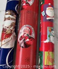 MaxSold Auction: Christmas Wrapping paper - 3 new rolls  - London (Ontario, Canada) SELLER MANAGED Downsizing Online Auction - Charlotte Street