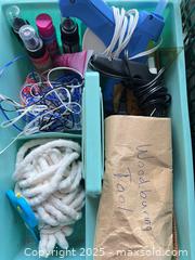 MaxSold Auction: Craft supplies in plastic totes - London (Ontario, Canada) SELLER MANAGED Downsizing Online Auction - Charlotte Street