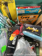 MaxSold Auction: Craft supplies in plastic totes - London (Ontario, Canada) SELLER MANAGED Downsizing Online Auction - Charlotte Street