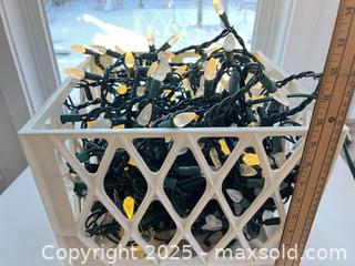 MaxSold Auction: Crate of outdoor white lights - London (Ontario, Canada) SELLER MANAGED Downsizing Online Auction - Charlotte Street