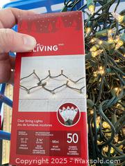 MaxSold Auction: Crate of white Christmas lights - London (Ontario, Canada) SELLER MANAGED Downsizing Online Auction - Charlotte Street