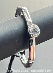 MaxSold Auction: FAC ring with Swarovski crystal - London (Ontario, Canada) SELLER MANAGED Downsizing Online Auction - Charlotte Street