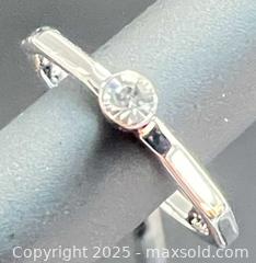MaxSold Auction: FAC ring with Swarovski crystal - London (Ontario, Canada) SELLER MANAGED Downsizing Online Auction - Charlotte Street