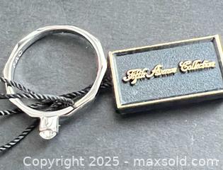 MaxSold Auction: FAC ring with Swarovski crystal - London (Ontario, Canada) SELLER MANAGED Downsizing Online Auction - Charlotte Street