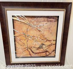 MaxSold Auction: Framed Bird in Branches Print - London (Ontario, Canada) SELLER MANAGED Downsizing Online Auction - Charlotte Street