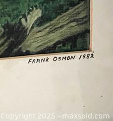 MaxSold Auction: Framed original art - Frank Osmon - London (Ontario, Canada) SELLER MANAGED Downsizing Online Auction - Charlotte Street