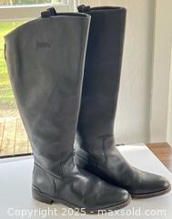 MaxSold Auction: Franco Sarto tall leather boots size 9W - London (Ontario, Canada) SELLER MANAGED Downsizing Online Auction - Charlotte Street