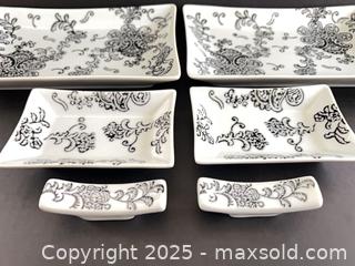 MaxSold Auction: Jysk porcelain sushi plate set - London (Ontario, Canada) SELLER MANAGED Downsizing Online Auction - Charlotte Street