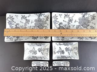 MaxSold Auction: Jysk porcelain sushi plate set - London (Ontario, Canada) SELLER MANAGED Downsizing Online Auction - Charlotte Street