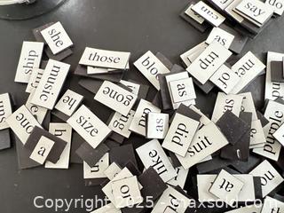 MaxSold Auction: Magnetic poetry set - London (Ontario, Canada) SELLER MANAGED Downsizing Online Auction - Charlotte Street
