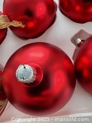 MaxSold Auction: Martha Stewart red ornaments - London (Ontario, Canada) SELLER MANAGED Downsizing Online Auction - Charlotte Street