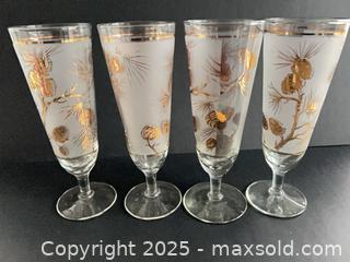 MaxSold Auction: MCM Vintage Libbey beer glasses  - London (Ontario, Canada) SELLER MANAGED Downsizing Online Auction - Charlotte Street