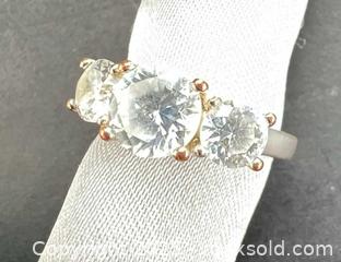 MaxSold Auction: NVC stamped size 7 ring - London (Ontario, Canada) SELLER MANAGED Downsizing Online Auction - Charlotte Street