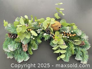 MaxSold Auction: Pine garland decor - for wall or table - London (Ontario, Canada) SELLER MANAGED Downsizing Online Auction - Charlotte Street