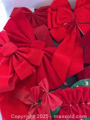 MaxSold Auction: Red bows of many sizes - London (Ontario, Canada) SELLER MANAGED Downsizing Online Auction - Charlotte Street