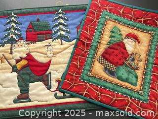 MaxSold Auction: Two Christmas-themed wall hangings - London (Ontario, Canada) SELLER MANAGED Downsizing Online Auction - Charlotte Street
