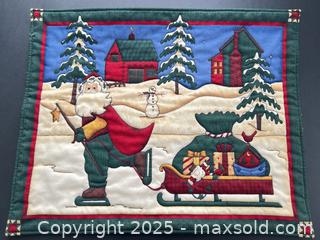 MaxSold Auction: Two Christmas-themed wall hangings - London (Ontario, Canada) SELLER MANAGED Downsizing Online Auction - Charlotte Street