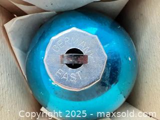 MaxSold Auction: Vintage Blown Glass Christmas Ball Ornaments, East Germany - London (Ontario, Canada) SELLER MANAGED Downsizing Online Auction - Charlotte Street