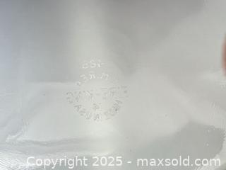 MaxSold Auction: Vintage Fire King milk glass serving dish  - London (Ontario, Canada) SELLER MANAGED Downsizing Online Auction - Charlotte Street